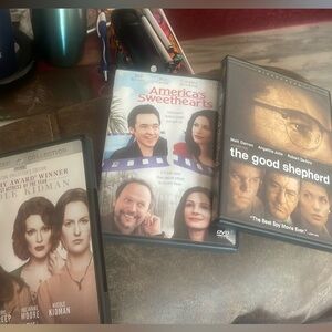 3 DVD MOVIES Americas Sweethearts, The Hours & The Good Shepherd.